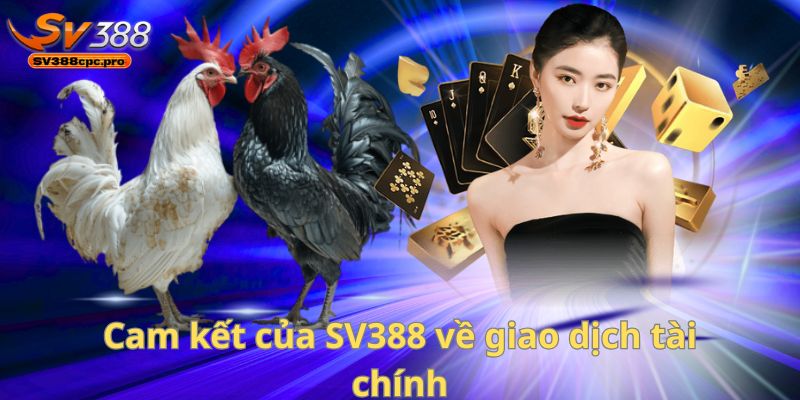 SV388 - Hướng Dẫn Nạp Rút Tiền Nhanh Chóng, An Toàn Và Minh Bạch 2025 4 Cam kết của SV388 về giao dịch tài chính